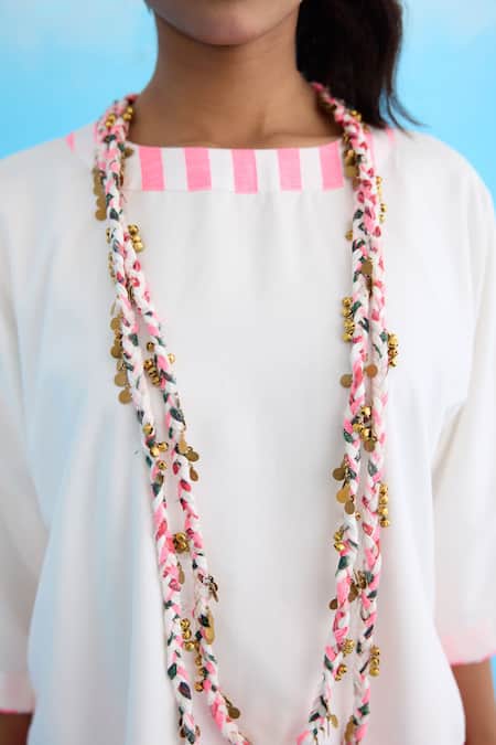 Nikasha Recycled Ghunghroo Necklace 