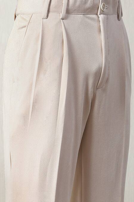 Buy Soniya G Ivory Suede, Velvet Sea Horse Placement Embellished Shirt And Pant Set Online at Aza Fashions Buy_Soniya G_Ivory Suede, Velvet Sea Horse Placement Embellished Shirt And Pant Set _Online_at_Aza_Fashions