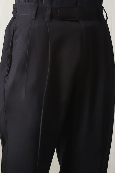 Shop Soniya G Black Denim, Cotton Embroidery Thread Blazer Set Online at Aza Fashions Shop_Soniya G_Black Denim, Cotton Embroidery Thread Blazer Set _Online_at_Aza_Fashions