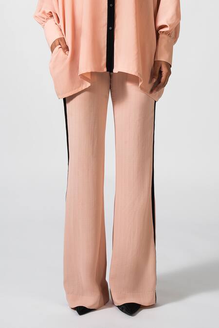 Buy_Pocketful Of Cherrie_Pink Aurora Ballet Bell Pant _Online_at_Aza_Fashions