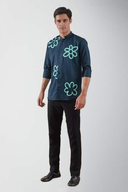 HeSpoke Floral Print Shirt 