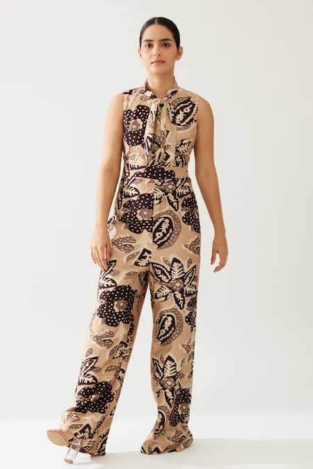 KoAi Flora Blossom Print Jumpsuit 