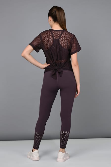 Tuna London - {Tuna Active} Vino Activewear Mesh Top & Leggings Set