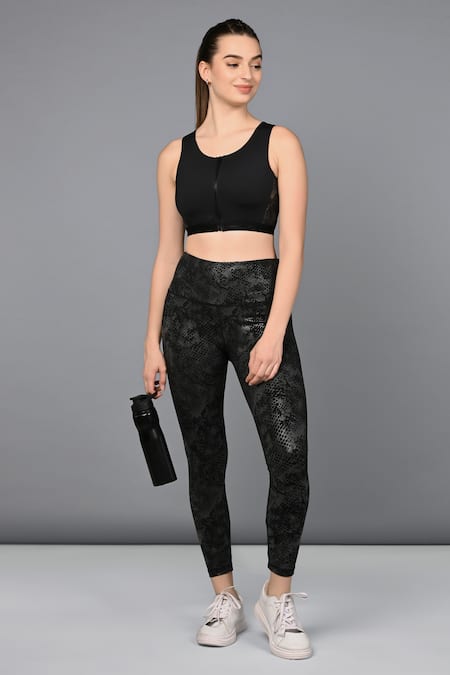 Tuna London - {Tuna Active} Zipped Sports Bra With Leggings 