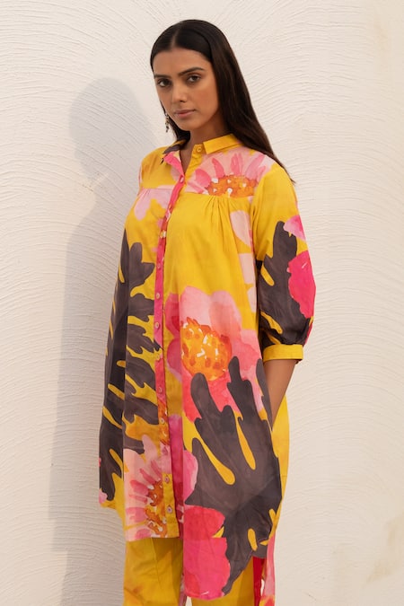 Silai Studio Tropical Print Tunic 