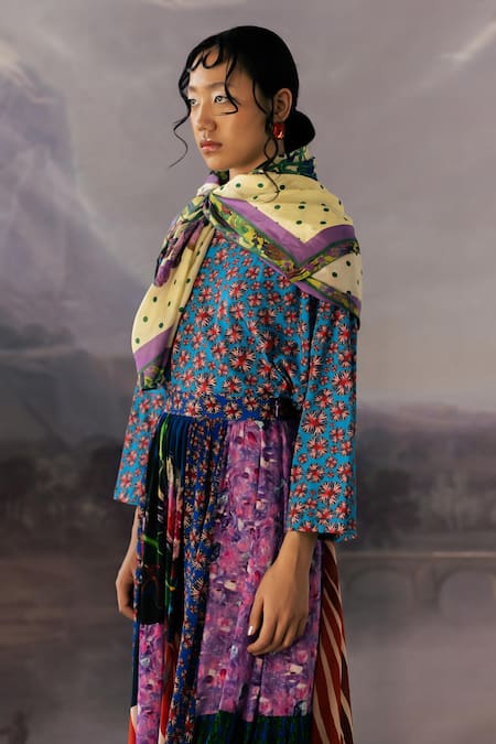 Yavi Anaconda Modal Jersey Printed Top 