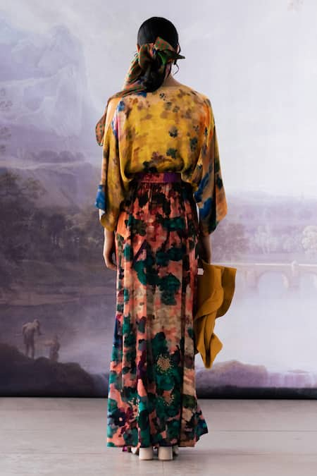 Yavi Jeremy Printed Skirt 