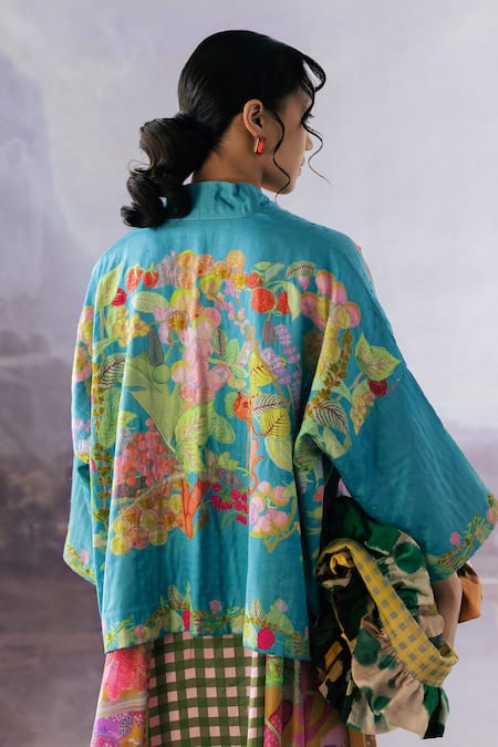 Yavi Halcyon Kitchen Garden Print Jacket 