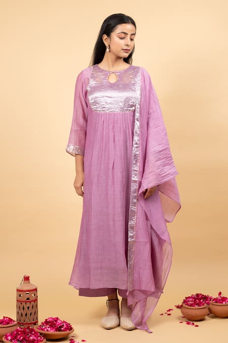 KKANYAAH Handwoven Kurta Pant Set 