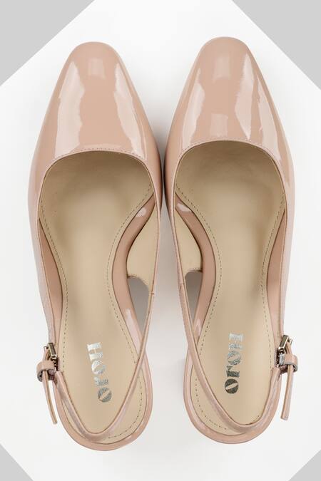Oroh_Pink Rimini Slingback Solid Pumps _Online_at_Aza_Fashions