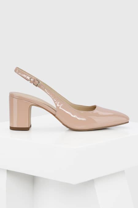 Buy_Oroh_Pink Rimini Slingback Solid Pumps _Online_at_Aza_Fashions