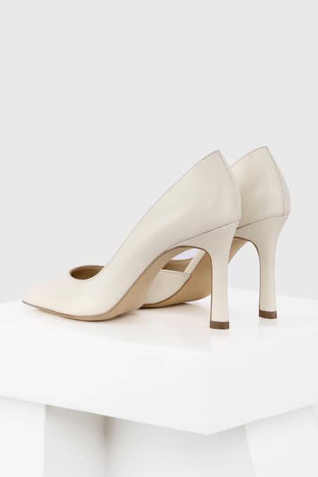 Shop_Oroh_White Embroidery Barcelona Border Pump Heels _at_Aza_Fashions