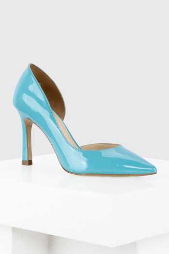Buy Oroh Blue Embroidery Barcelona Thread Pump Heels at Aza Fashions Buy_Oroh_Blue Embroidery Barcelona Thread Pump Heels_at_Aza_Fashions