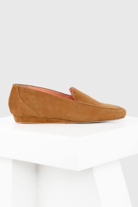 Buy_Oroh_Brown Lecce Leather Loafers_Online_at_Aza_Fashions