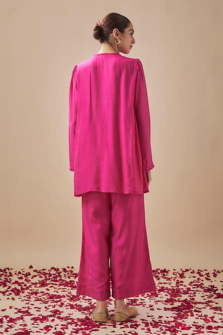 Cupid Cotton Silk Cotton Tunic With Pant 