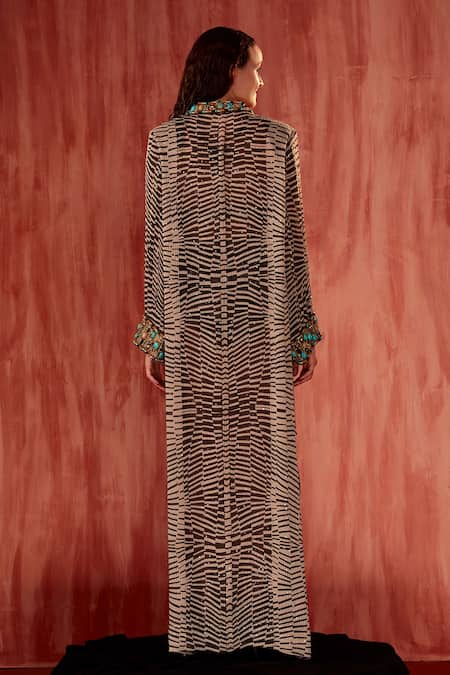 Nikita Mhaisalkar Byzantine Bralette & Under Pant Set 