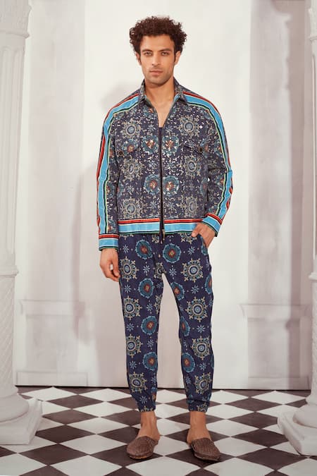 Nikita Mhaisalkar Mosaic Print Joggers 