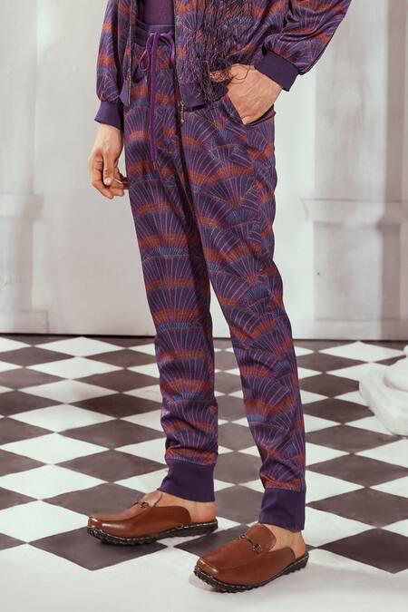 Buy Nikita Mhaisalkar Multi Color Silk Satin Overtine Greek Art Print Jacket And Pant Set Online at Aza Fashions Buy_Nikita Mhaisalkar_Multi Color Silk Satin Overtine Greek Art Print Jacket And Pant Set _Online_at_Aza_Fashions