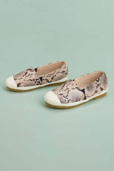 Ninobello Multi Color Snake Print Espadrilles  