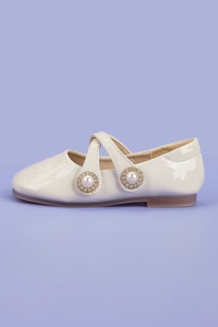 Ninobello Pearl Strap Embellished Bellies 