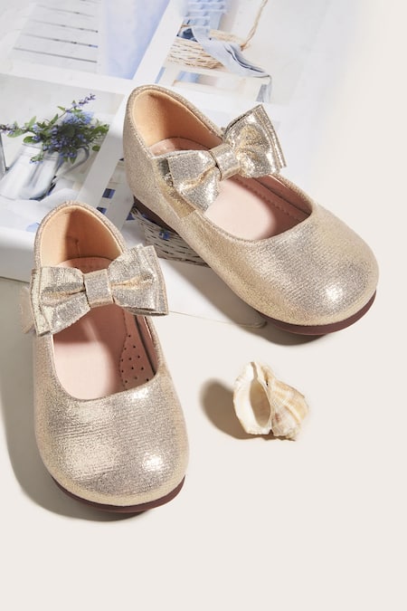 Ninobello Bow Strap Embellished Shiny Bellies 