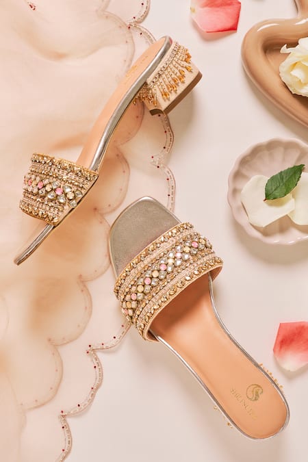 Shilpsutra Kundan Embellished Heels 