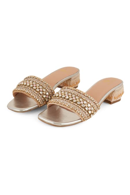 Shilpsutra Kundan Embellished Heels 