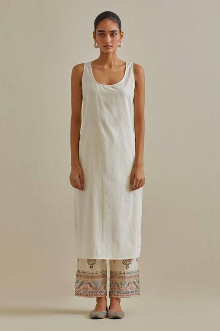 Kora Pink Cotton, Cotton, Embroidery, Patchwork Straight Kurta Set Online at Aza Fashions Kora_Pink Cotton, Cotton, Embroidery, Patchwork Straight Kurta Set _Online_at_Aza_Fashions