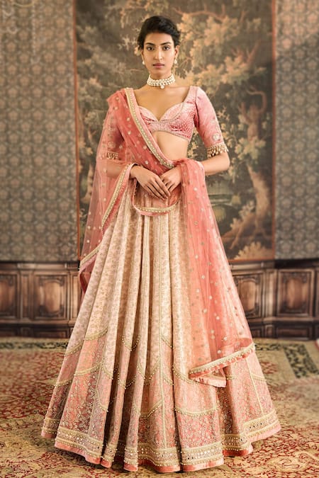 Cedar & Pine Sequin Embroidered Lehenga Set 