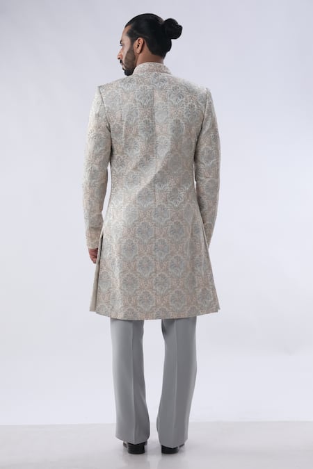 Kommal Sood Dori Embroidered Sherwani With Trouser