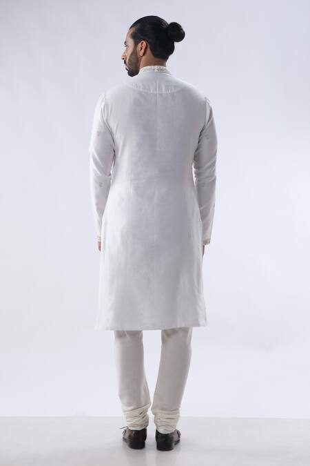 Kommal Sood Dori Embroidered Kurta With Churidar