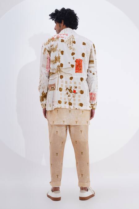 Jajaabor Abstract Print Shirt 