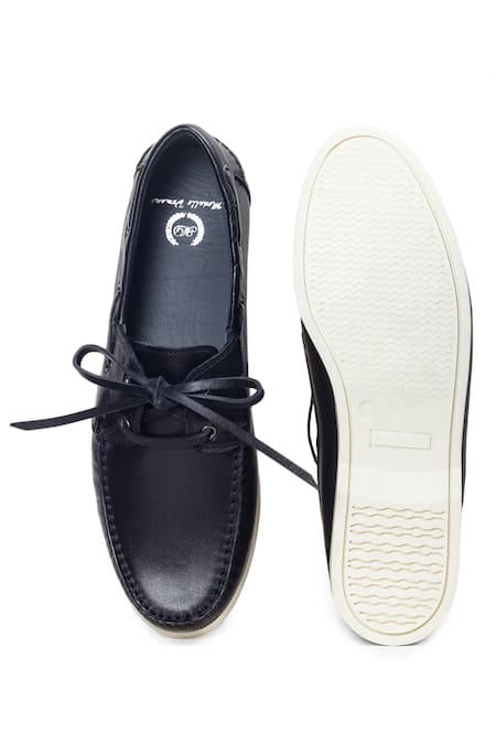 Buy Domani Black Lucia Boat Shoes Online at Aza Fashions Buy_Domani_Black Lucia Boat Shoes _Online_at_Aza_Fashions