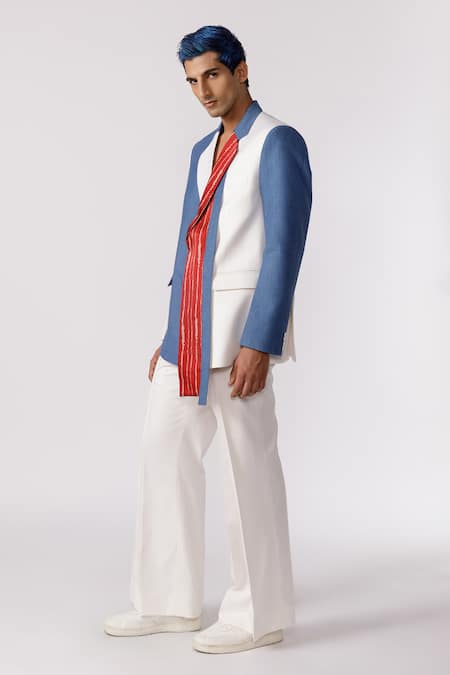 Line out line Solid Flared Pant 