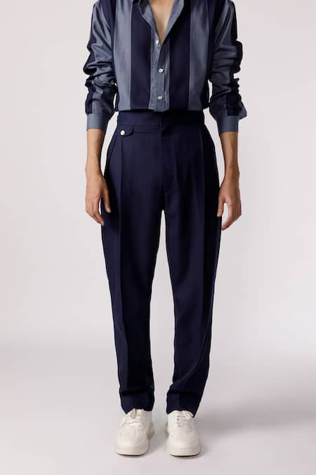 Line out line Solid High-Waisted Pant 