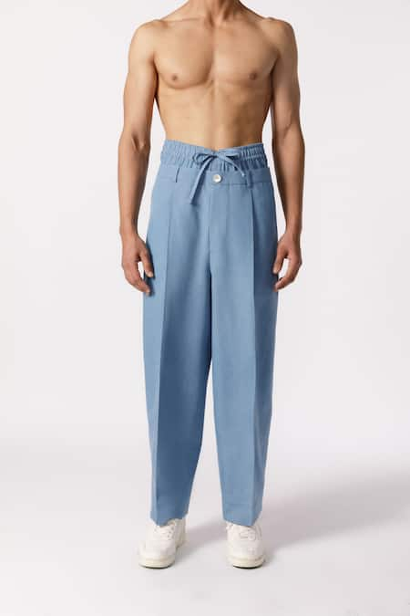 Line out line Plain Baggy Pant 