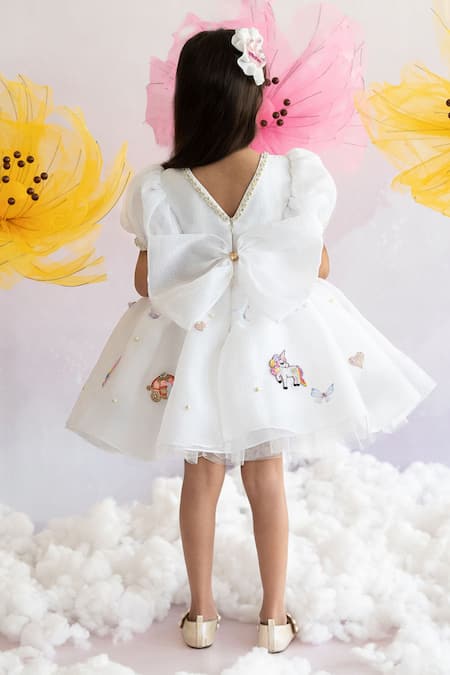 Ruchika Lath Label Princess Motif Embellished Dress 