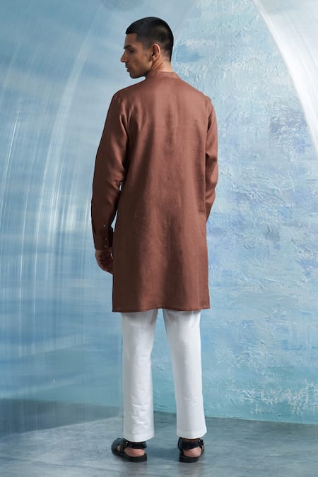 Charkhee Zari Panel Placement Kurta With Pant 