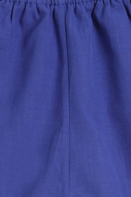 Shop Tiber Taber Multi Color Cotton Colorblock Checkered Woven Jhabla Set Shop_Tiber Taber_Multi Color Cotton Colorblock Checkered Woven Jhabla Set