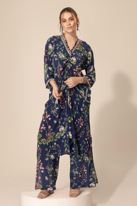 Sakshi Girri Printed Kaftan & Pant Set 