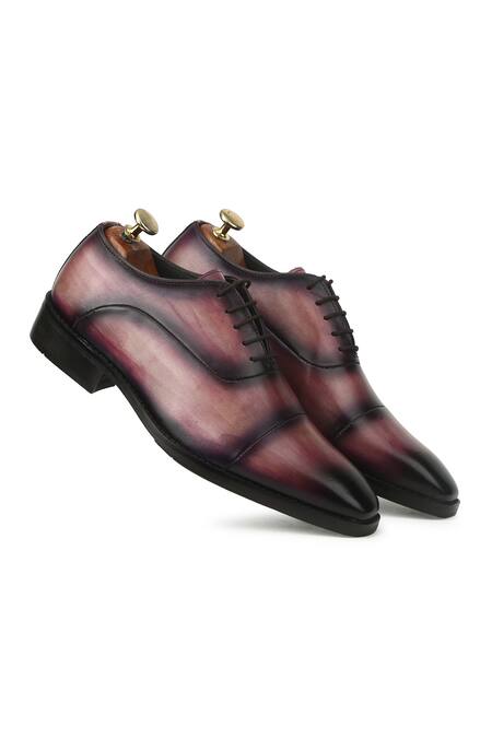 Ivrah Russo Handpainted Lace Shoes 