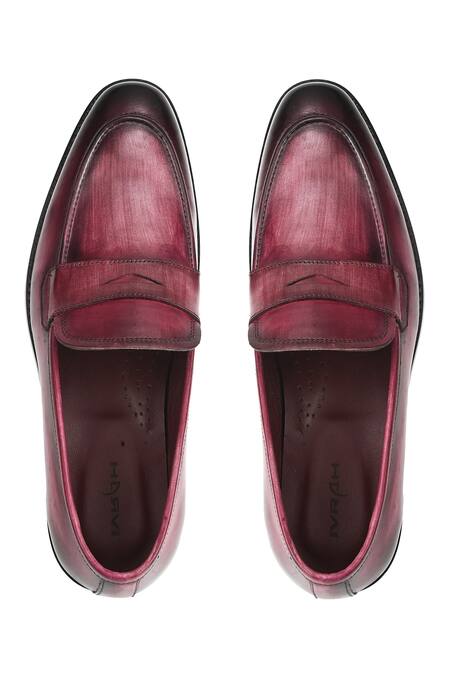 Ivrah_Pink Samual Handpainted Shoes_Online_at_Aza_Fashions