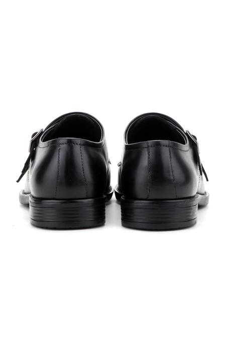 Buy_Ivrah_Black Anzio Monk Double Strap Shoes_Online_at_Aza_Fashions