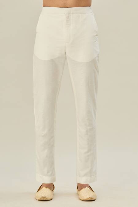 Diyarajvvir Blue Cotton, Silk Embroidery Acrylic Jacket Kurta Set at Aza Fashions Diyarajvvir_Blue Cotton, Silk Embroidery Acrylic Jacket Kurta Set _at_Aza_Fashions