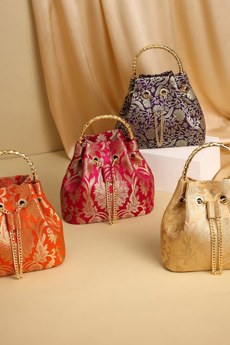 Be Chic Floral Pattern Potli 