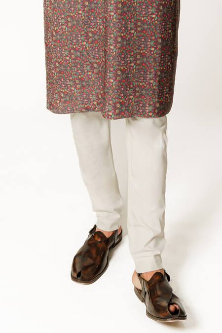 Buy Rabani & Rakha Blue Cotton, Georgette, Crepe, Silk Sequins Printed Embroidered Kurta And Pant Set Online at Aza Fashions Buy_Rabani & Rakha_Blue Cotton, Georgette, Crepe, Silk Sequins Printed Embroidered Kurta And Pant Set _Online_at_Aza_Fashions