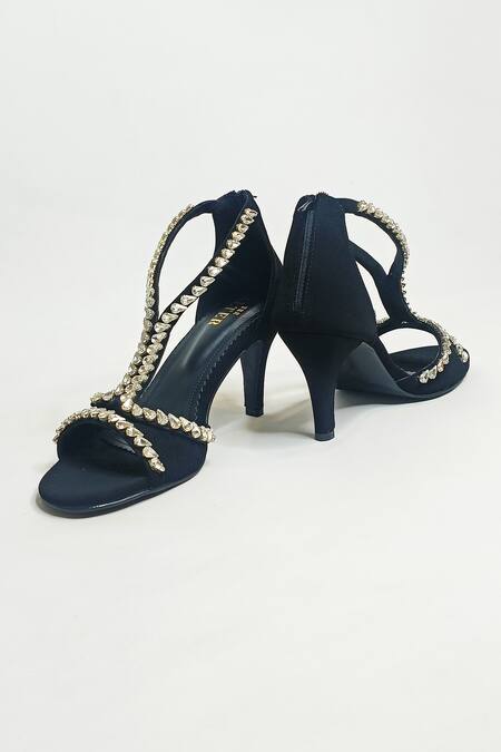 Shop The Alter Black Crystals Angela Embellished Heels Online at Aza Fashions Shop_The Alter_Black Crystals Angela Embellished Heels _Online_at_Aza_Fashions