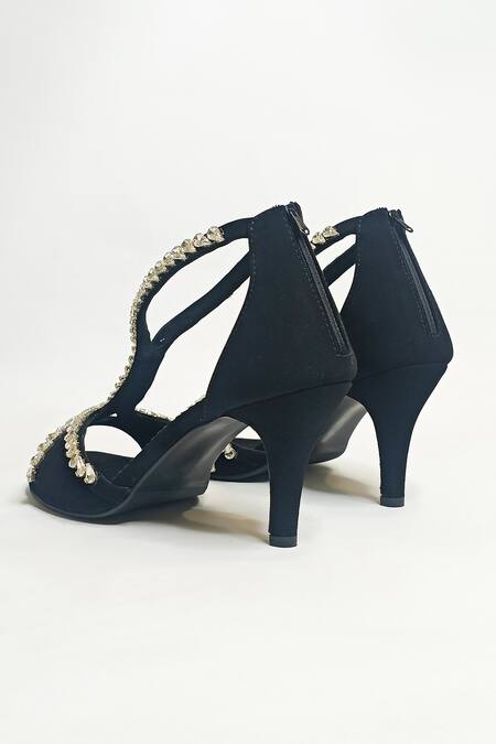 Shop The Alter Black Crystals Angela Embellished Heels Shop_The Alter_Black Crystals Angela Embellished Heels