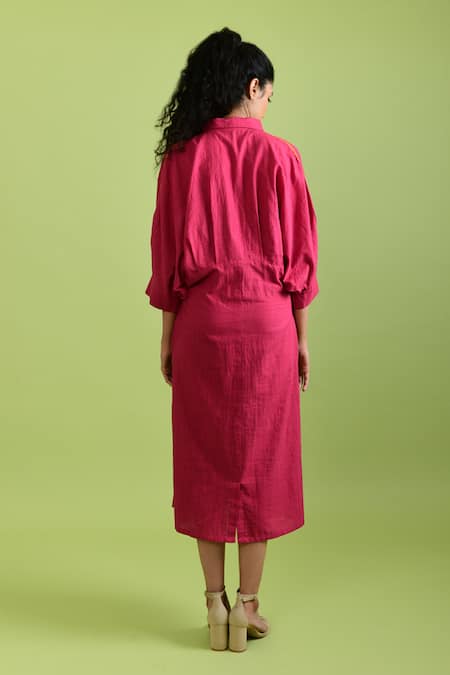 Rias Jaipur Viva Handwoven Cotton Dress 