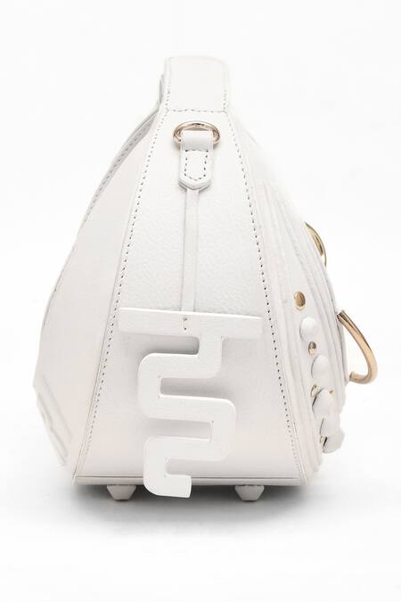 Shop_Immri_White Halo Crescent Bag _Online_at_Aza_Fashions